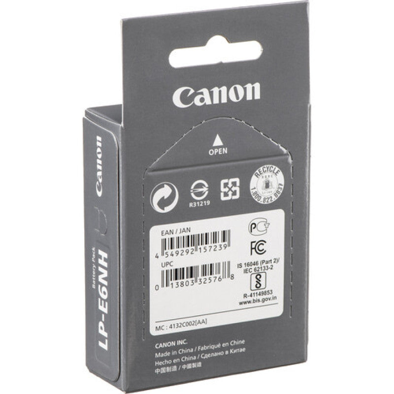 CANON Li-Ion Rechargeable Battery Pack LP - E6NH