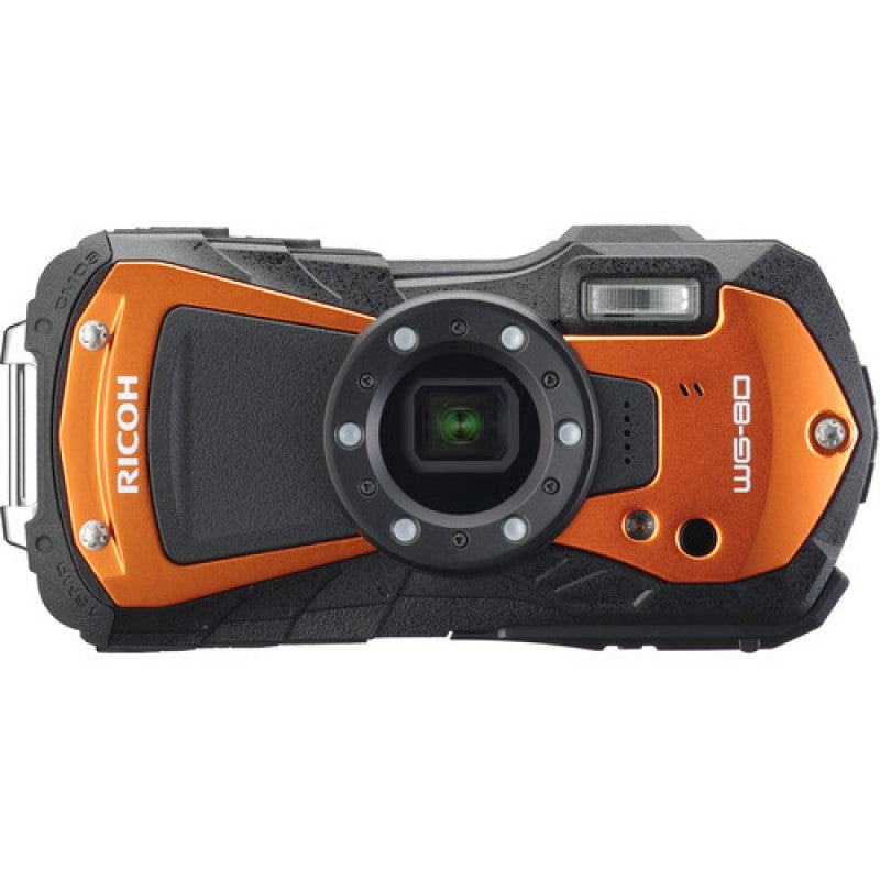 Ricoh WG-80 Digital Camera (Orange)