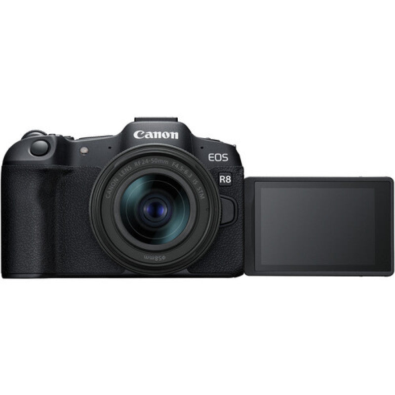 Canon EOS R8 Mirrorless camera with 24-50mm lens