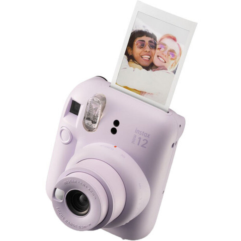 FUJI INSTAX CAMERA MINI 12 LILAC PURPLE + 2 FILMS