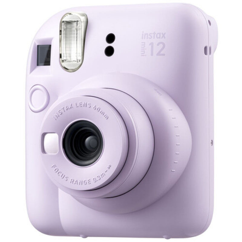 FUJI INSTAX CAMERA MINI 12 LILAC PURPLE + 2 FILMS