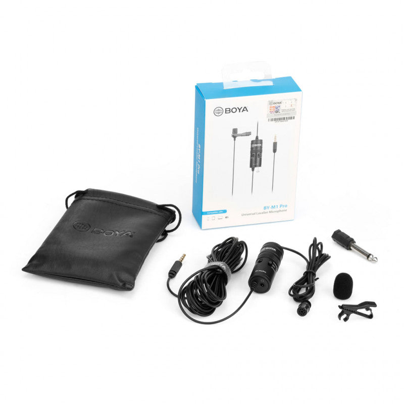 BOYA BY-M1 LAVALIER MICROPHONE