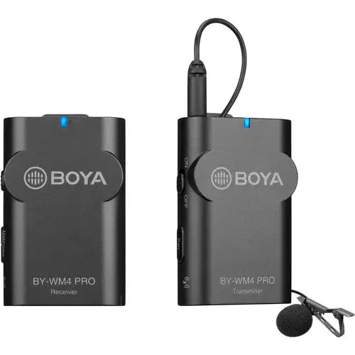 Boya BY-WM4 Pro-K1 2.4GHz Dual-Channel Digital Wireless Microphone System