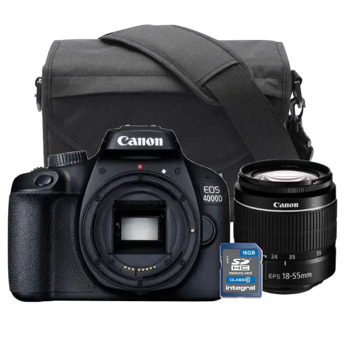 Canon EOS 4000D DSLR Camera Starter Bundle