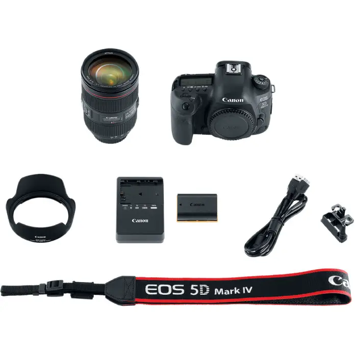 Canon EOS 5D Mark IV DSLR Camera with EF 24-105mm f/4L IS II Lens