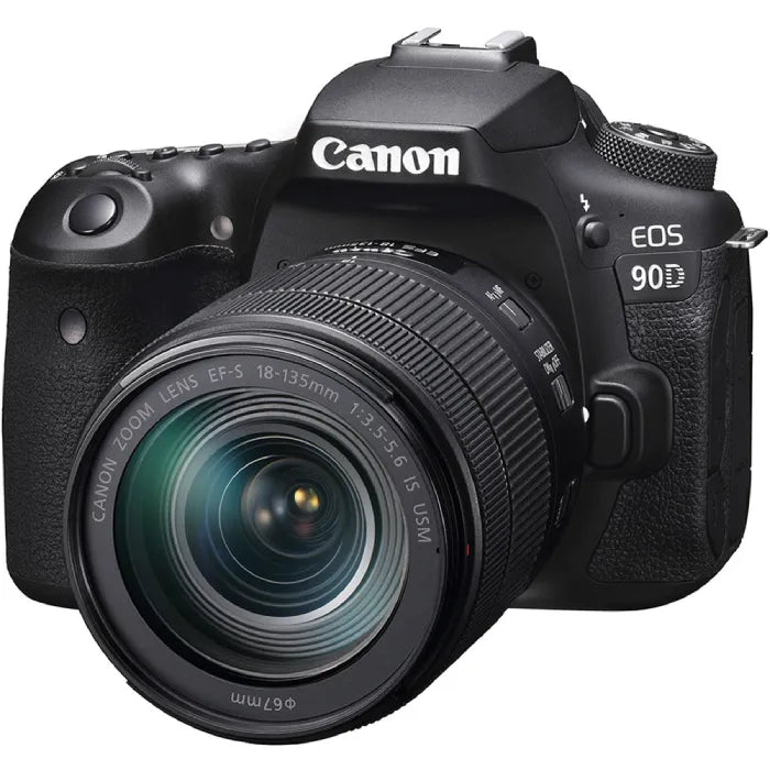 Canon EOS 90D DSLR Camera with EF-S 18-135mm f/3.5-5.6 IS USM Lens