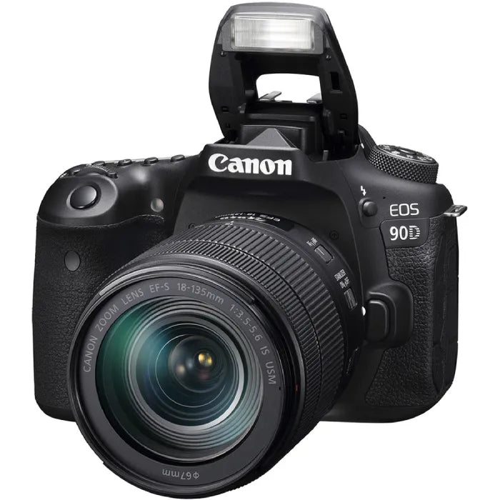 Canon EOS 90D DSLR Camera with EF-S 18-135mm f/3.5-5.6 IS USM Lens