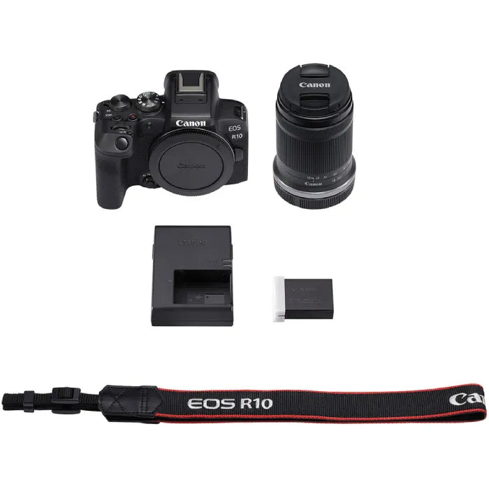 Canon EOS R10 Mirrorless Camera with RF-S 18-150mm IS STM Lens