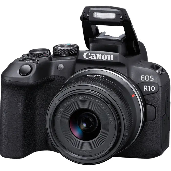 Canon EOS R10 Mirrorless Camera with RF-S 18-45mm IS STM Lens