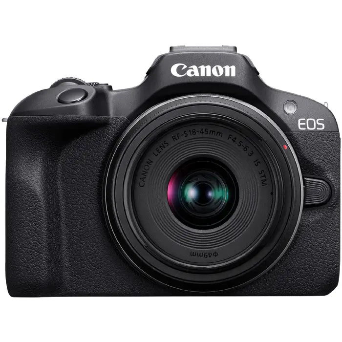 Canon EOS R100 Mirrorless Camera with RF-S 18-45mm IS STM Lens (Travel Kit)