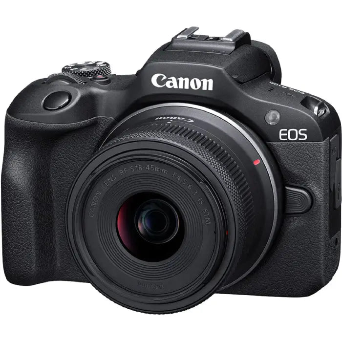 Canon EOS R100 Mirrorless Camera with 18-45mm and 55-210mm Lenses