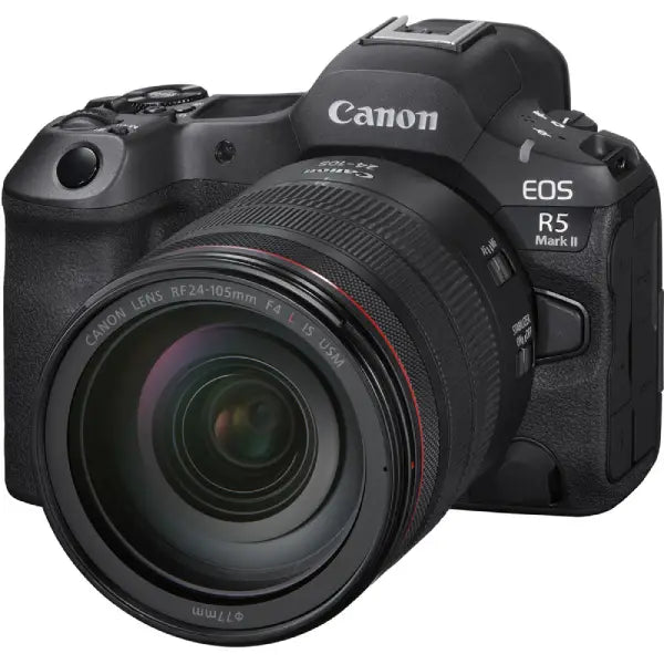 Canon EOS R5 Mark II Mirrorless Camera with RF 24-105mm f/4L IS Lens