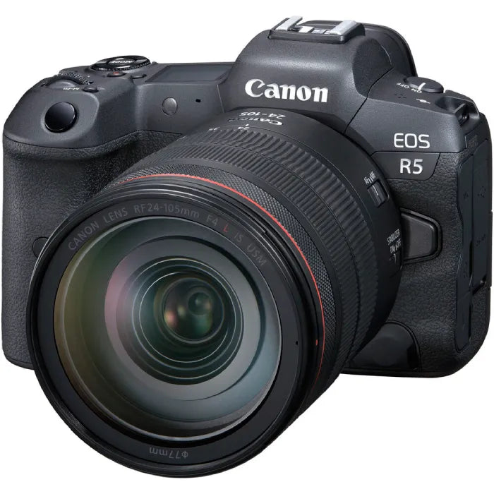 Canon EOS R5 Mirrorless Camera with RF 24-105mm f/4 L IS Lens