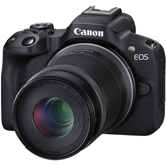 Canon EOS R50 Mirrorless Camera with 18-45mm and 55-210mm Lenses