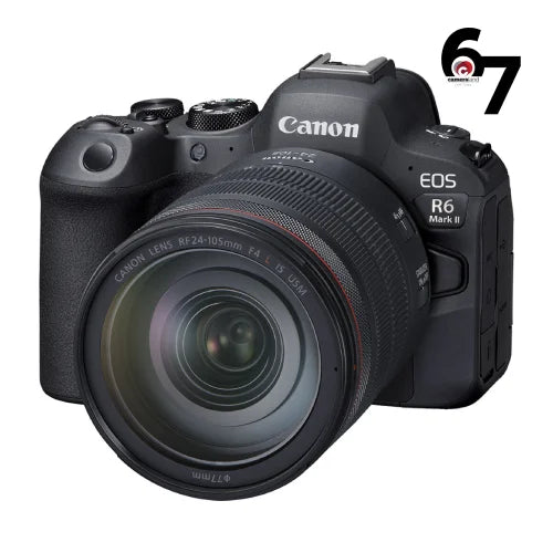Canon EOS R6 Mark II Mirrorless Camera with RF 24-105mm f/4 L IS Lens