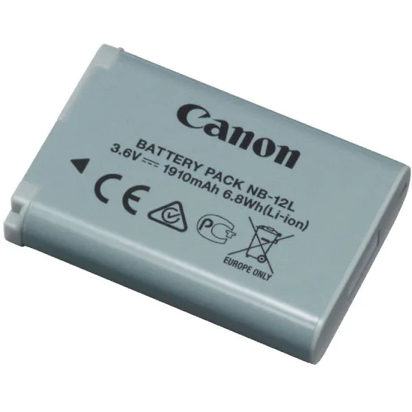 Canon NB-12L Lithium-Ion Battery Pack (3.6V, 1910mAh)