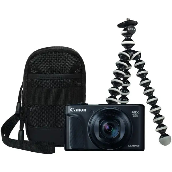 Canon PowerShot SX740 HS Lite Edition Travel Kit (Black)