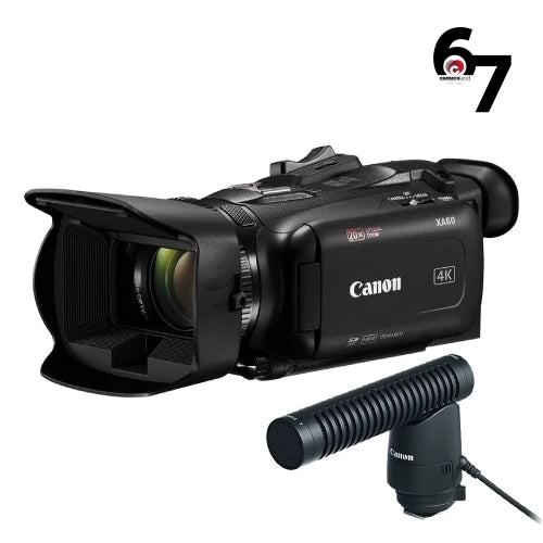 Canon XA60B Professional UHD 4K Camcorder Bundle