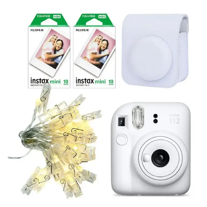 Fujifilm Instax Mini 12 Lights For Instax Kit (Clay White)