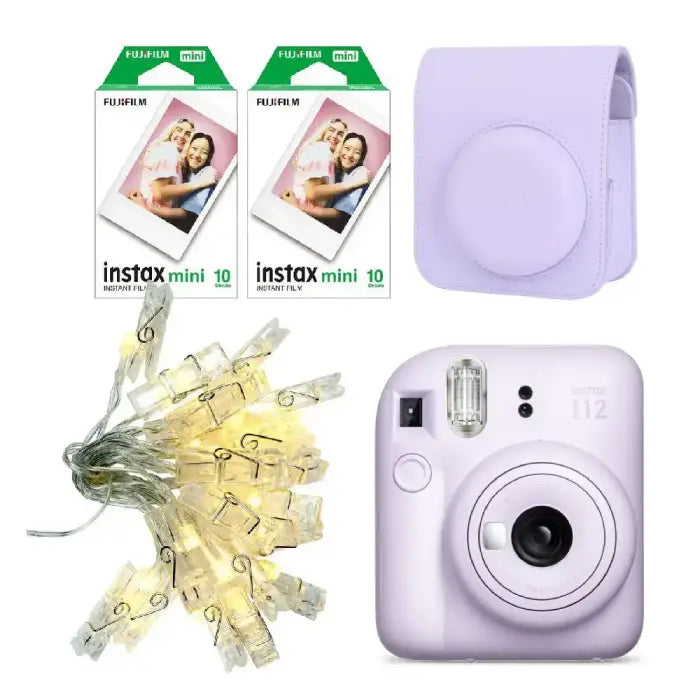 Fujifilm Instax Mini 12 Lights For Instax Kit (Lilac Purple)