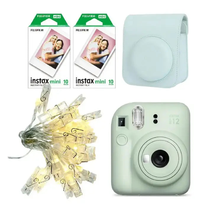 Fujifilm Instax Mini 12 Lights For Instax Kit (Mint Green)