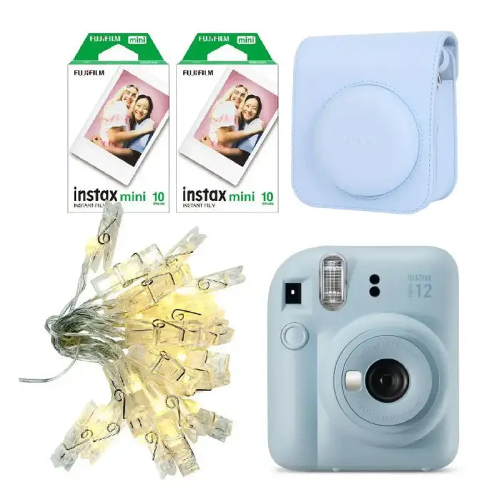 Fujifilm Instax Mini 12 Lights For Instax Kit (Pastel Blue)