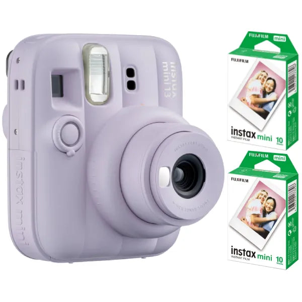 Fujifilm Instax Mini 13 Instant Film Camera Combo (Dreamy Purple)