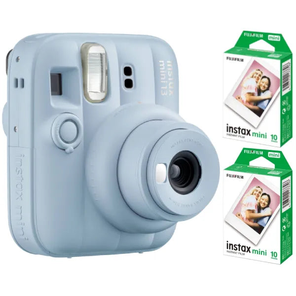 Fujifilm Instax Mini 13 Instant Film Camera Combo (Frost Blue)