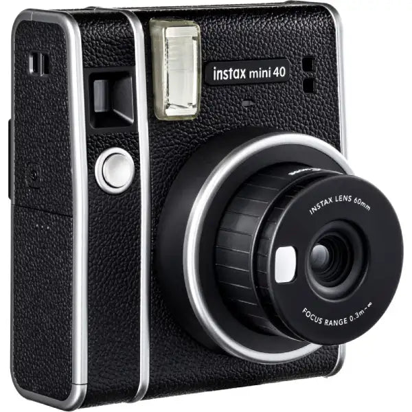 Fujifilm Instax Mini 40 Instant Film Camera (Black)