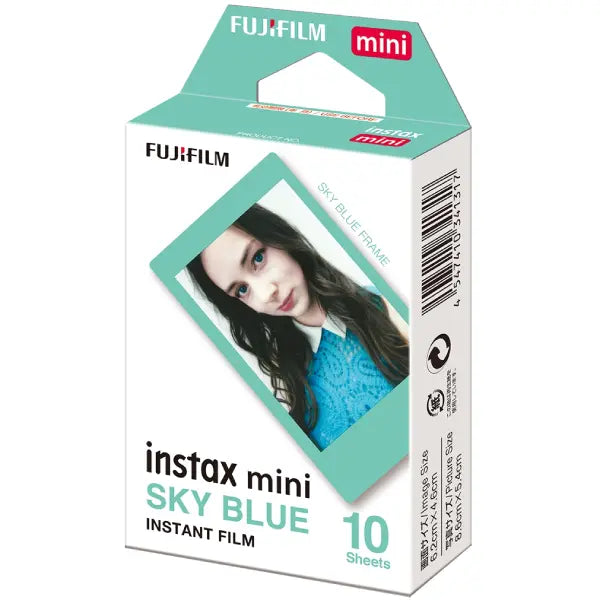 Fujifilm Instax Mini Sky Blue Instant Film (10 Sheets)