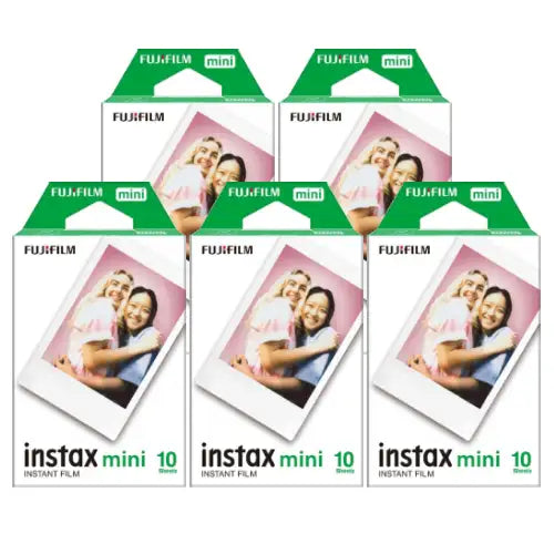 Fujifilm Instax Mini White Instant Film (50 Sheets)