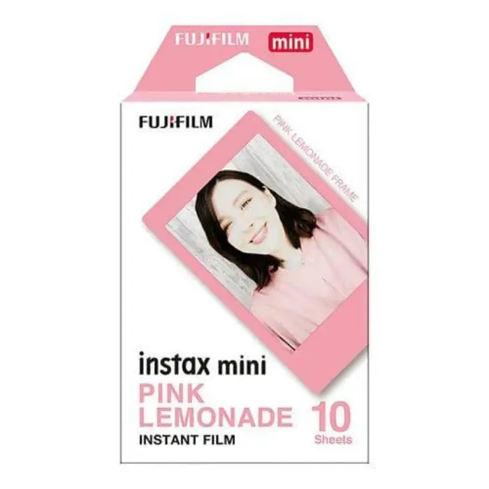 Fujifilm Instax Mini Pink Lemonade Instant Film (10 Sheets)