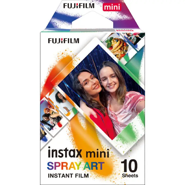 Fujifilm Instax Mini Spray Art Instant Film (10 Sheets)