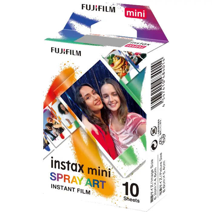 Fujifilm Instax Mini Spray Art Instant Film (10 Sheets)