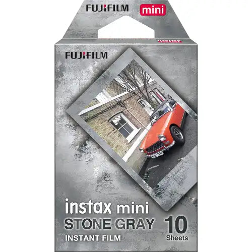 Fujifilm Instax Mini Stone Gray Instant Film (10 Sheets)