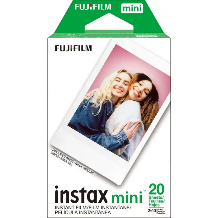 Fujifilm Instax Mini White Instant Film (20 Sheets)