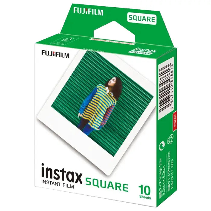 Fujifilm Instax Square White Instant Film (10 Sheets)