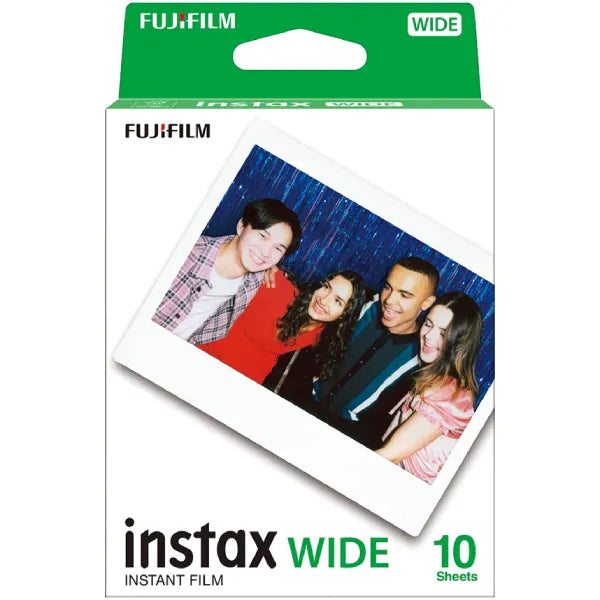 Fujifilm Instax Wide White Instant Film (10 Sheets)
