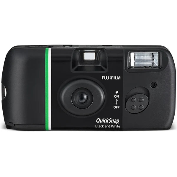 Fujifilm QuickSnap Black and White One-Time-Use Disposable Camera (27 Exposures)