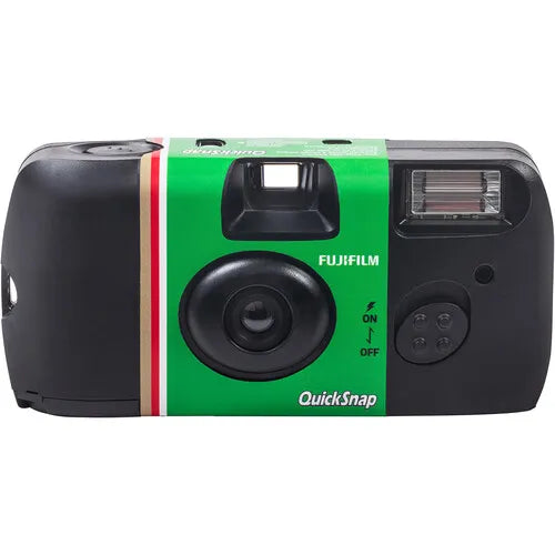 FUJIFILM QuickSnap Flash 400 One-Time-Use Disposable Camera (27 Exposures)