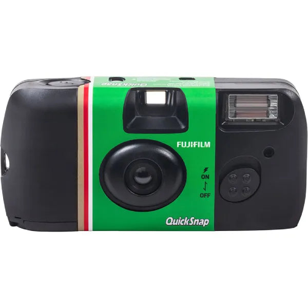 Fujifilm QuickSnap Flash 400 One-Time-Use Disposable Camera (27 Exposures)