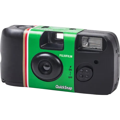 FUJIFILM QuickSnap Flash 400 One-Time-Use Disposable Camera (27 Exposures)