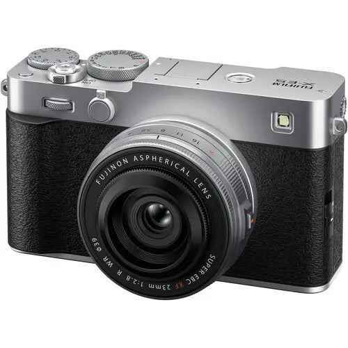 Fujifilm X-E5 Mirrorless Camera with XF 23mm f/2.8 Lens (Silver)