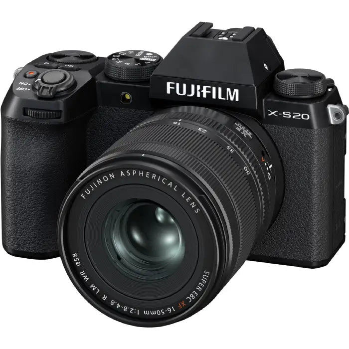 Fujifilm X-S20 Mirrorless Camera with XF 16-50mm f/2.8-4.8 Lens (Black)