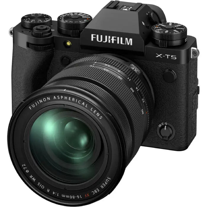 Fujifilm X-T5 Mirrorless Camera with XF 16-80mm f/4 Lens (Black)