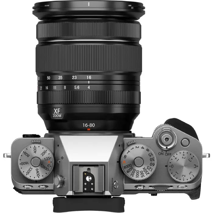 Fujifilm X-T5 Mirrorless Camera with XF 16-80mm f/4 Lens (Silver)