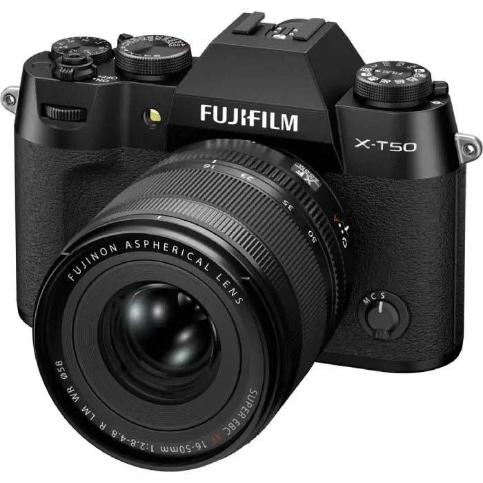 Fujifilm X-T50 Mirrorless Camera with XF 16-50mm f/2.8-4.8 Lens (Black)