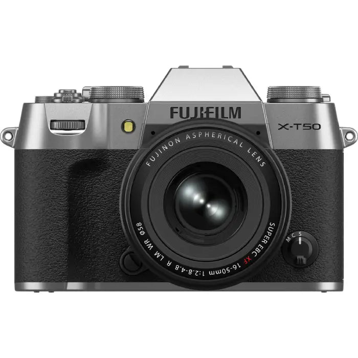 Fujifilm X-T50 Mirrorless Camera with XF 16-50mm f/2.8-4.8 Lens (Silver)