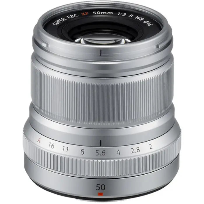 Fujifilm XF 50mm f/2 R WR Lens (Silver)