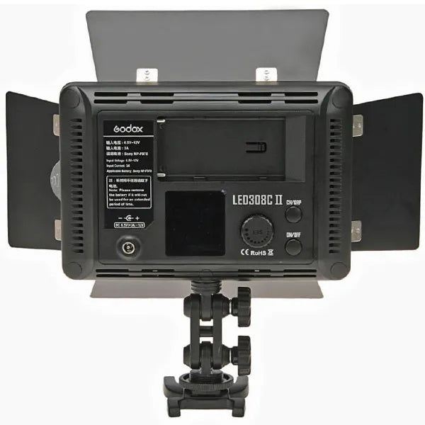 Godox LED308CII Bi-Color 21W On-Camera LED Light (3300 to 5600K)